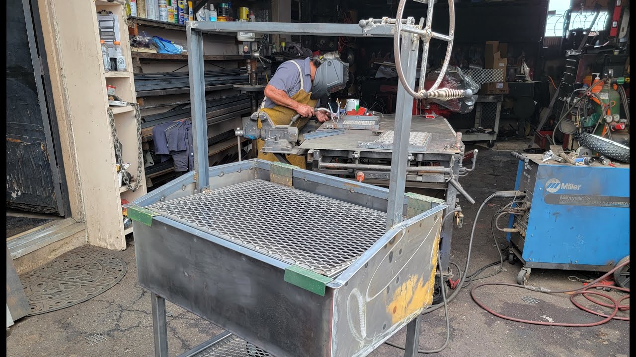 Santa Maria Pit Build by Jas Torres | Sharpe Cooking Wood Store | Harry SlapYoDaddyBBQ.com
