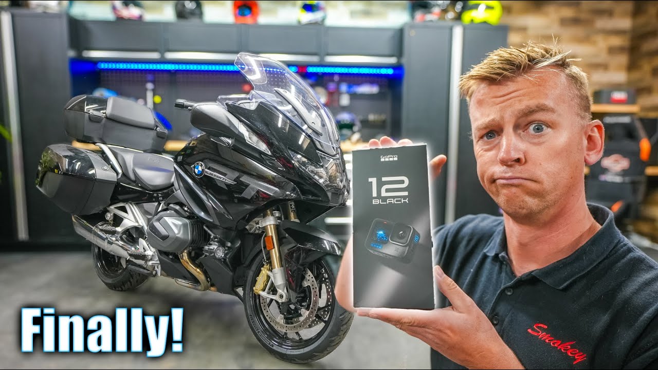 RIDING a 2023 BMW R 1250 RT with the NEW GO PRO 12
