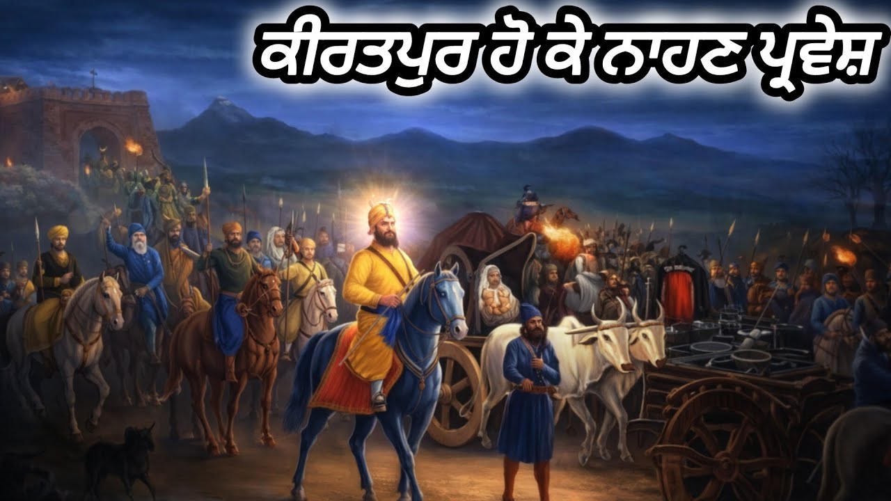ਕੀਰਤਪੁਰ ਹੋ ਕੇ ਨਾਹਣ ਪ੍ਰਵੇਸ਼ | Giani Sher Singh ji Gurbani RemixKatha Sri Guru Gobind Singh ji maharaj