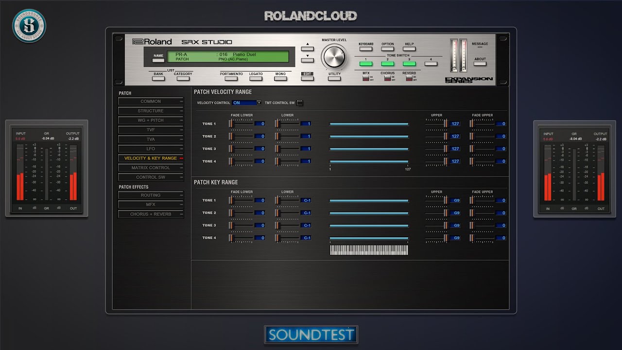 Roland Cloud SRX STUDIO