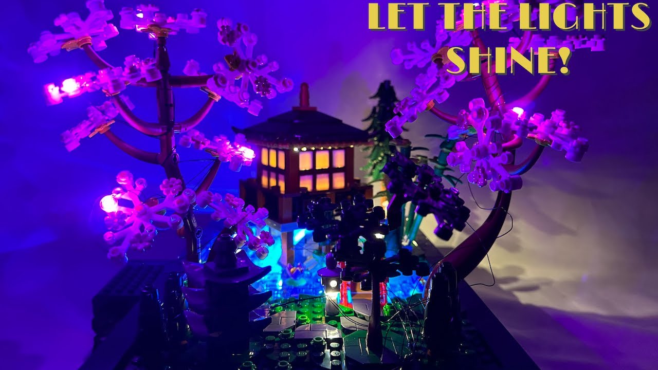 Unboxing and Review of Lightailing Lego Tranquil Garden LED Lighting Kit