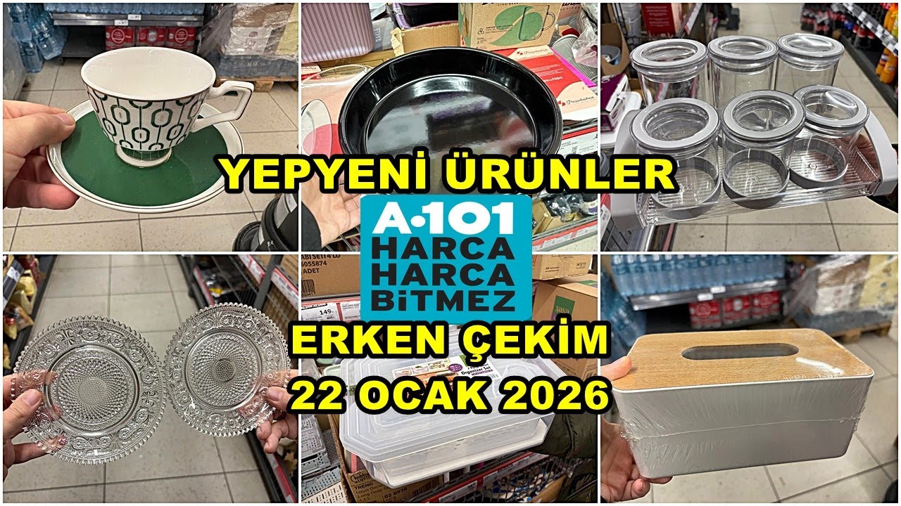A101’E KOŞUN 💃/ERKEN ÇEKİM 22 OCAK 2026💃İLK BİZ GÖSTERİYORUZ/İLK SEN GÖR🔥A101 BU HAFTA COŞUYOR!🔥