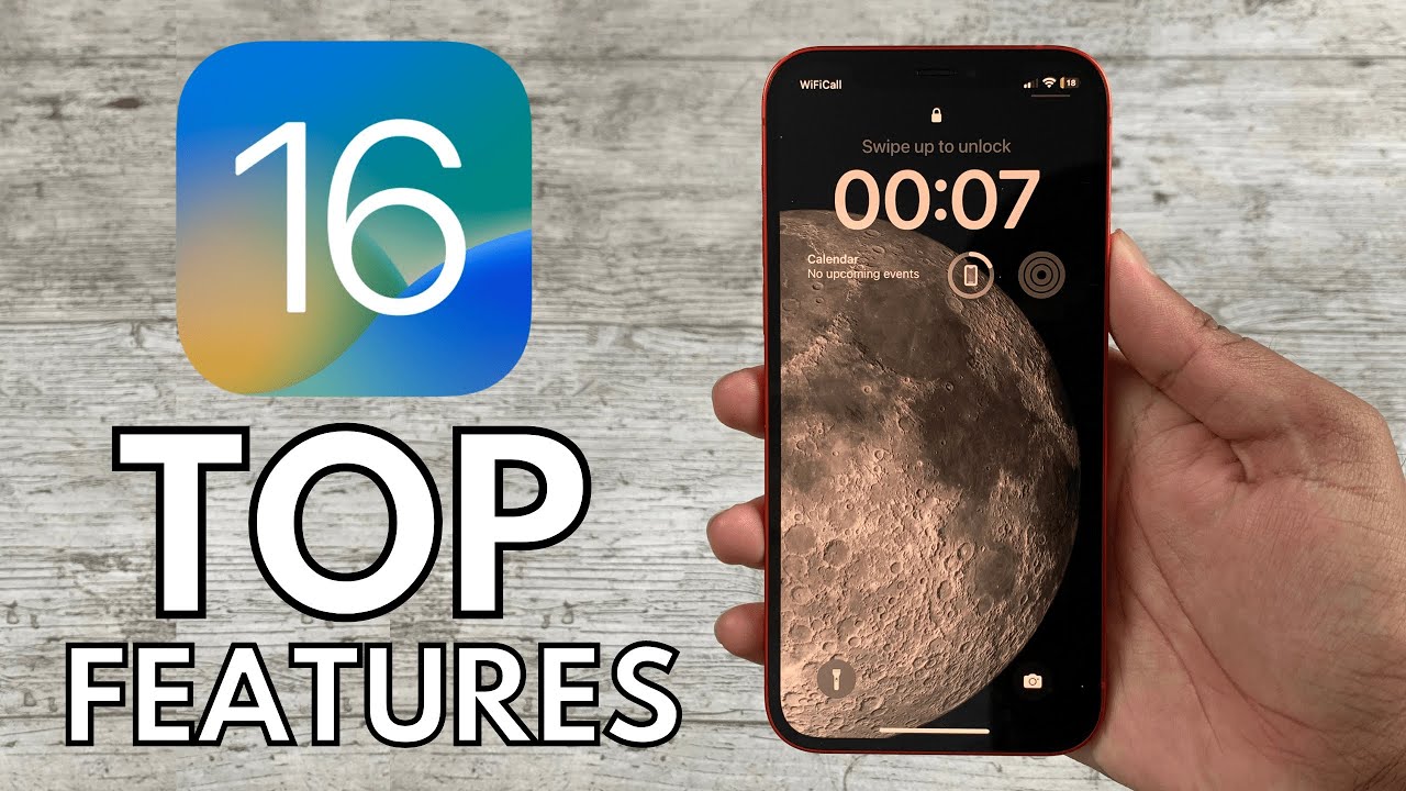 iOS 16 - TOP FEATURES YOU NEED TO CHECK OUT!