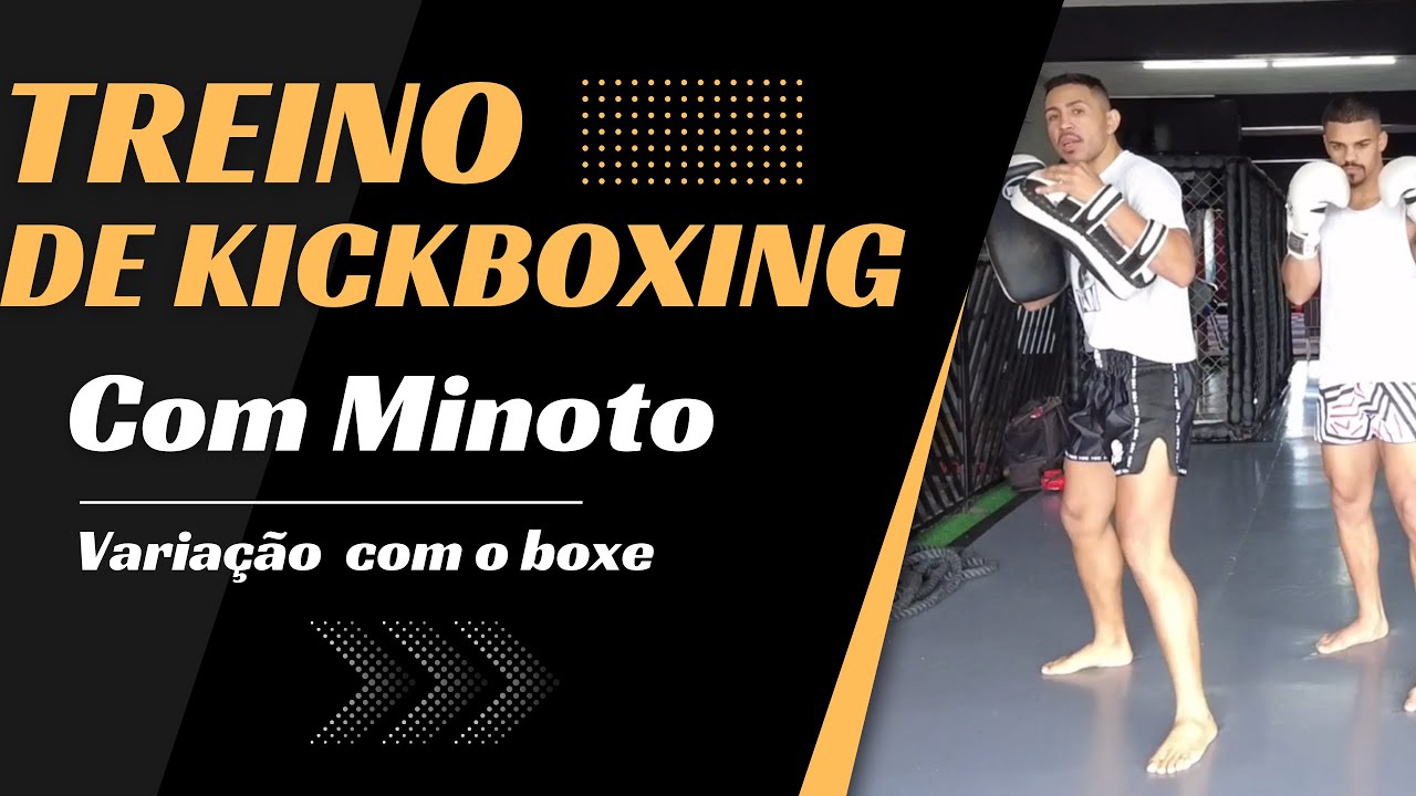 TREINO DE KICKBOXING COM FUNDAMENTOS DO BOXE