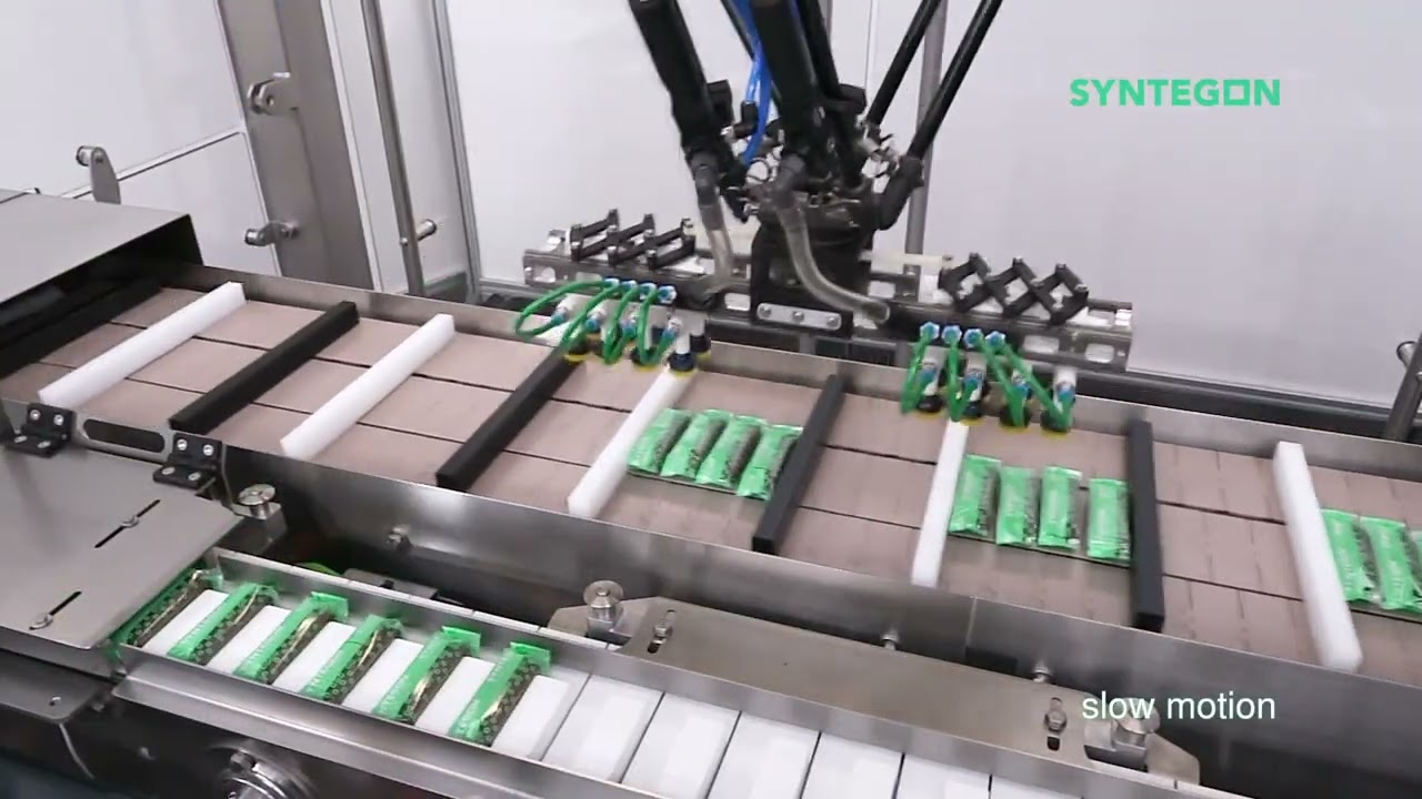 Automated packaging system for bars and cakes