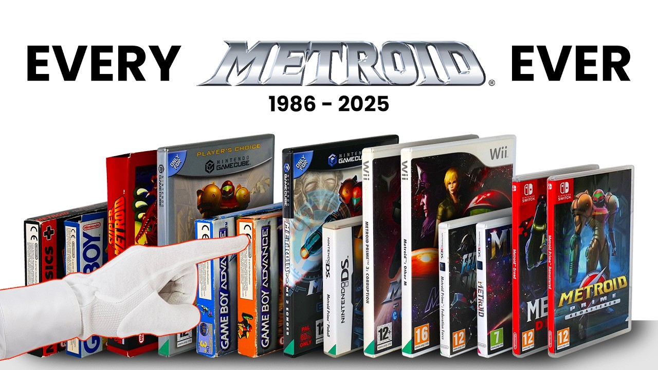 Unboxing Every Metroid Ever (1986-2025 Evolution)