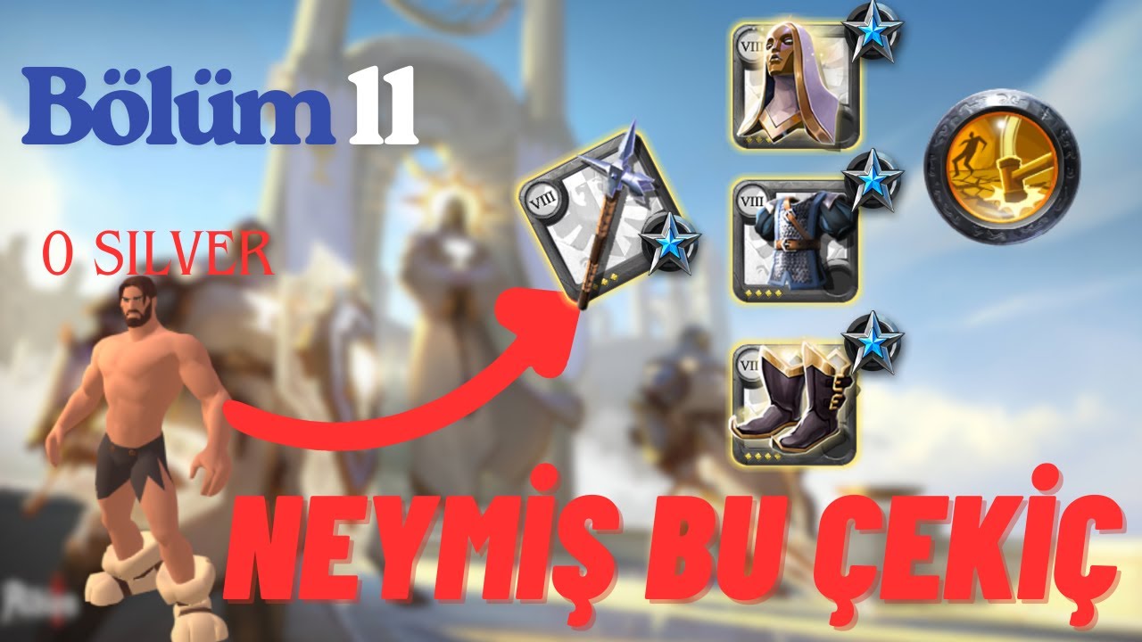 Albion Online Pole Hammer (Uzun Saplı Çekiç) Mist Denemesi Bölüm 11 #albiononline