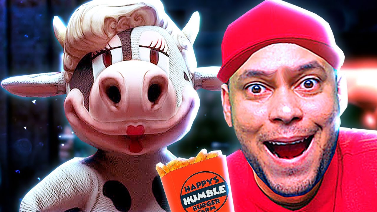 A VACA TETUDA DO MAL VOLTOU... E TROUXE NOVOS AMIGUINHOS COM ELA! - Happy's Humble Burger Farm Alpha