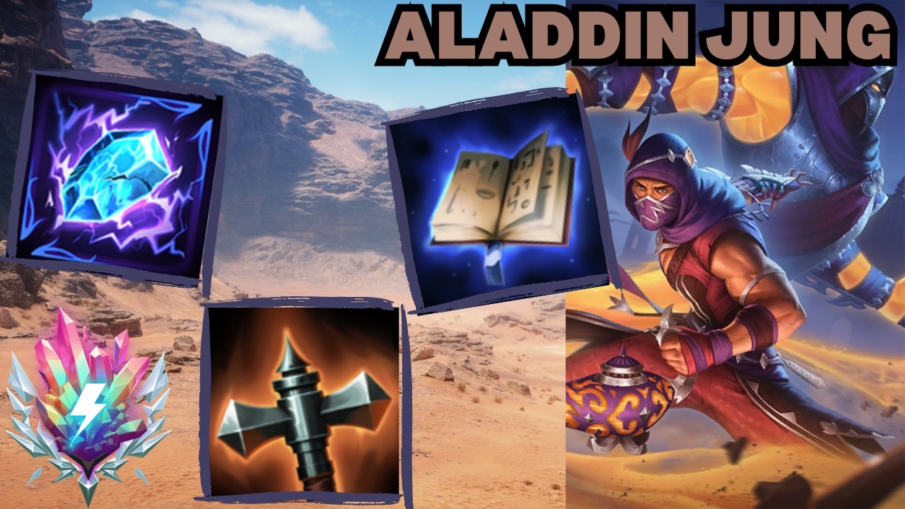 ALADDIN IS STILL OP!!! - Aladdin Jungle Deity Smite 2 Gameplay!