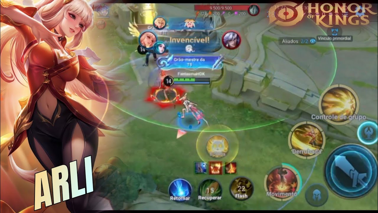 ARLI O MELHOR ADC SOLOQ ( HONOR OF KINGS )
