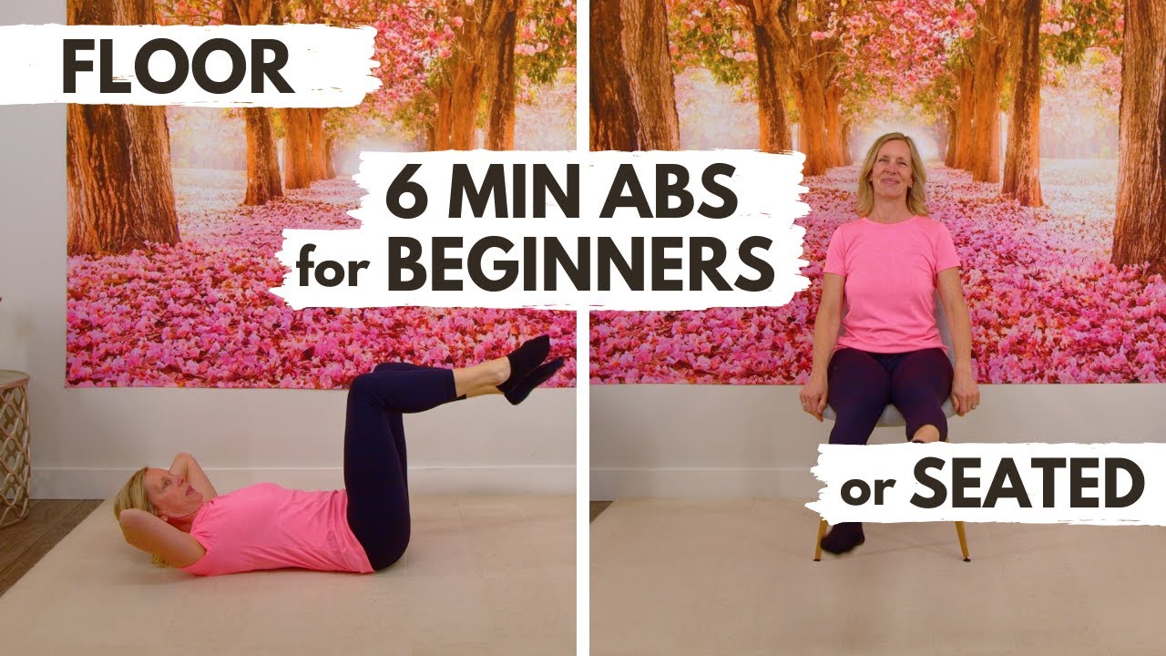 6 Min Stronger Abs Workout | Flat Stomach Workout at Home for Beginners and Seniors