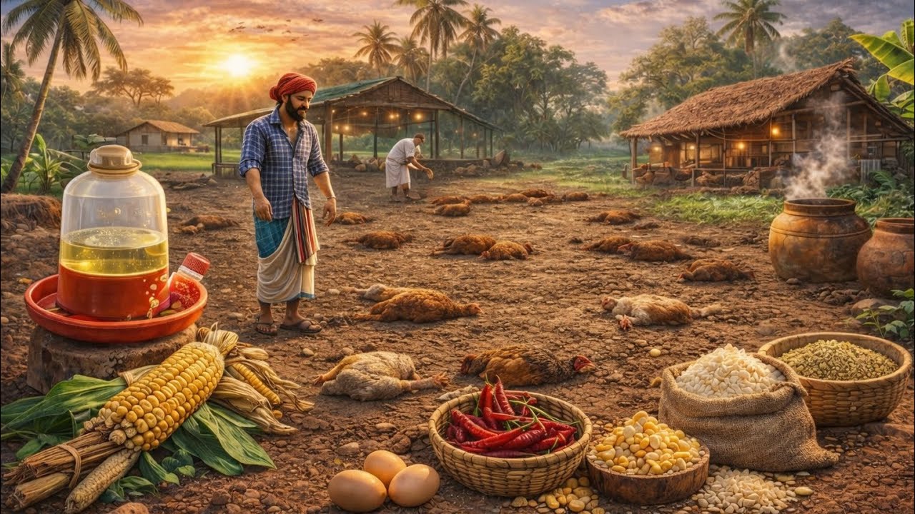 ನಾಟಿ ಕೋಳಿ ಸಾಕಾಣಿಕೆ Day 11🐥 | Country Chicken Farming day 11 // देसी मुर्गी पालन व्यवसाय Day 11
