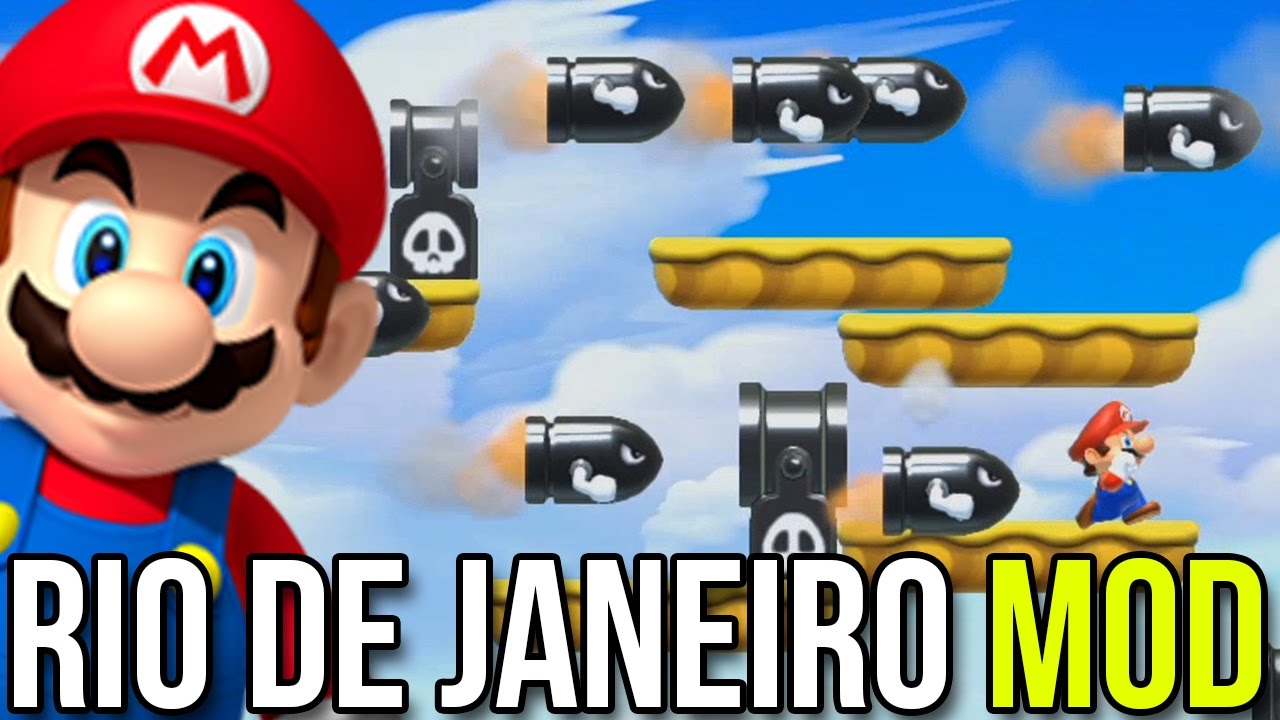 TIRO PRA TODO LADO, PARECE MOD DE RIO DE JANEIRO! – Mario RAGE Maker (Super Expert)