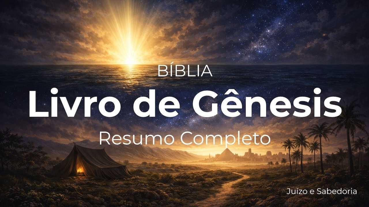 Livro de Gênesis  - Resumo Completo | Vídeo e Podcast