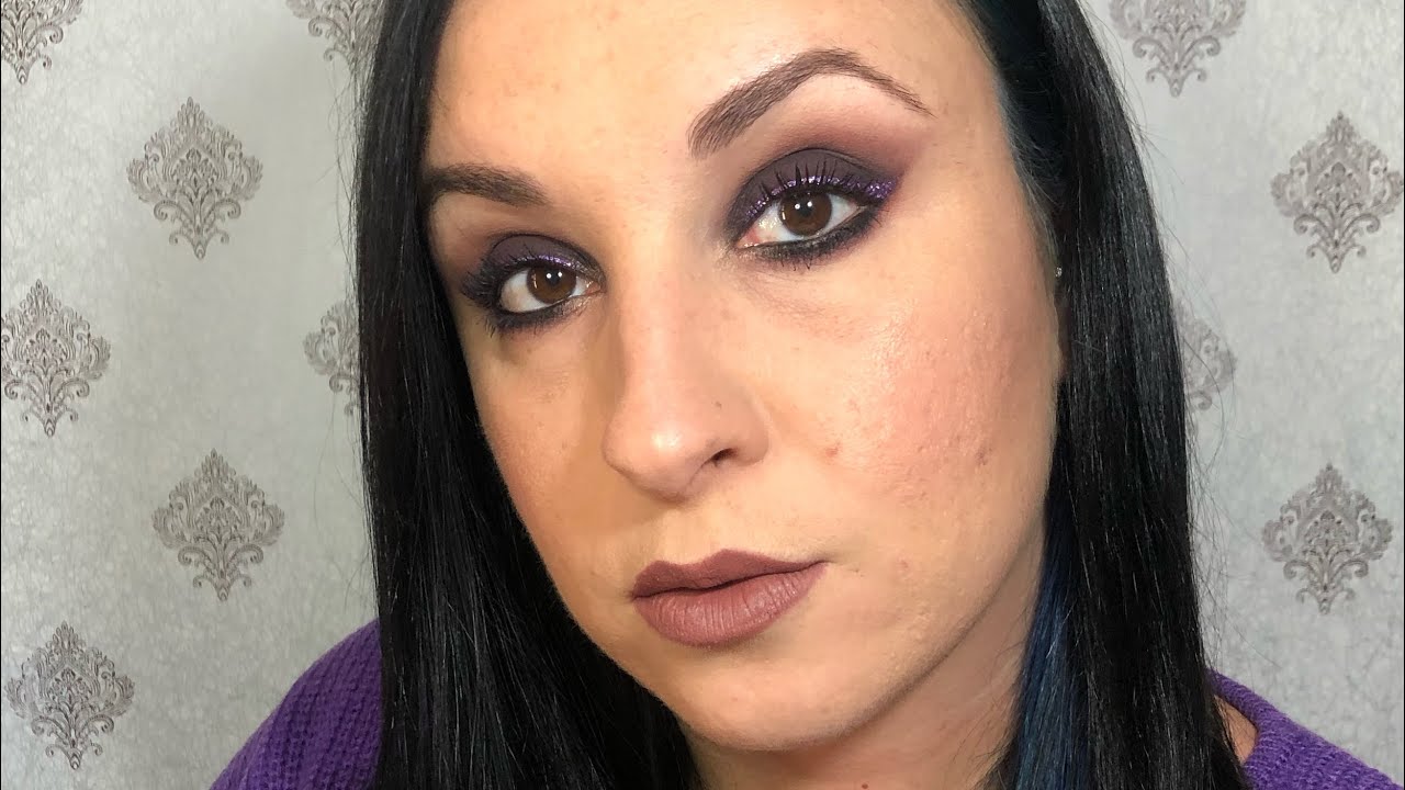 PURPLE SMOKEY EYES 💕