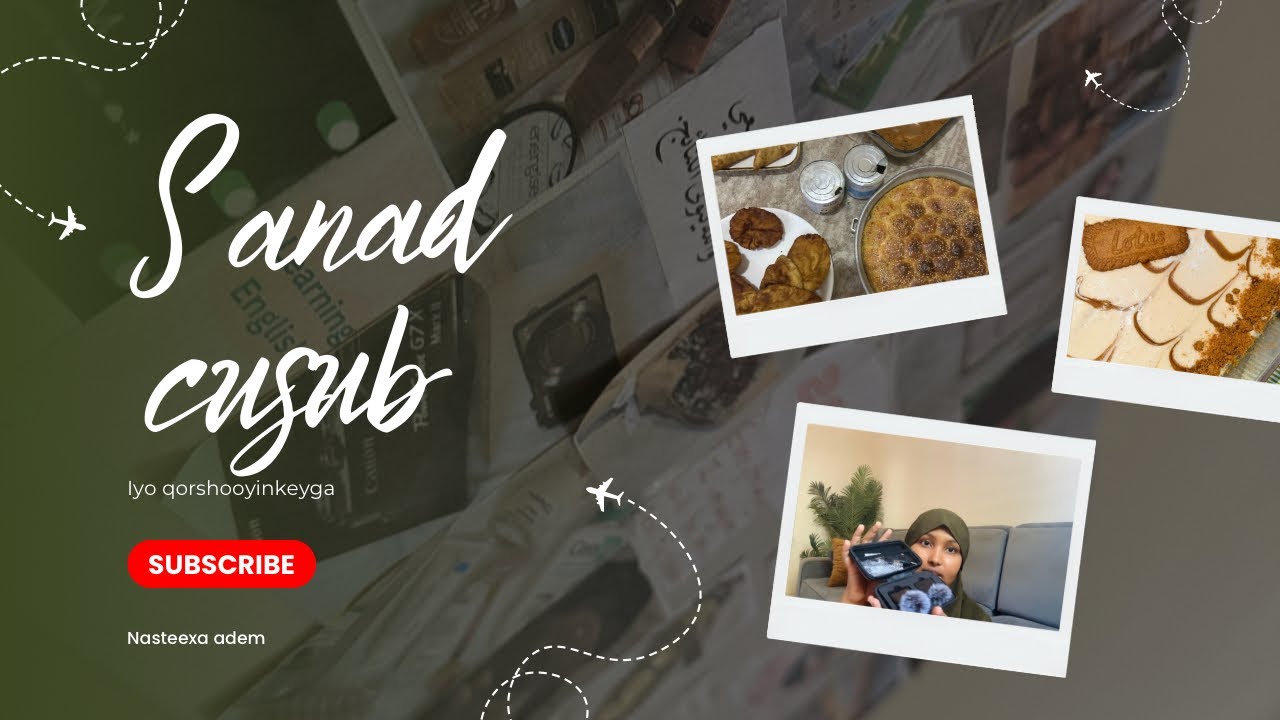 VLOG | waxan sameystay vision board 📝 Unboxing / casariyo yar 🥣