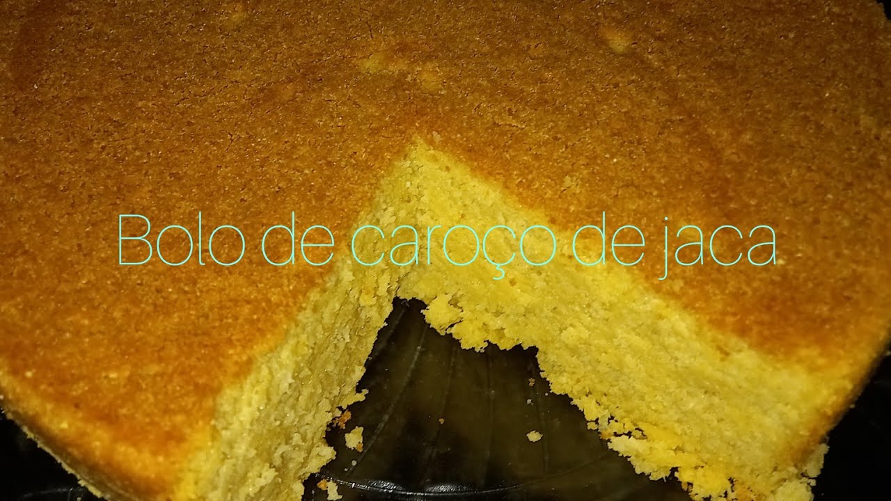 🔵 BOLO DE CAROÇO DE JACA