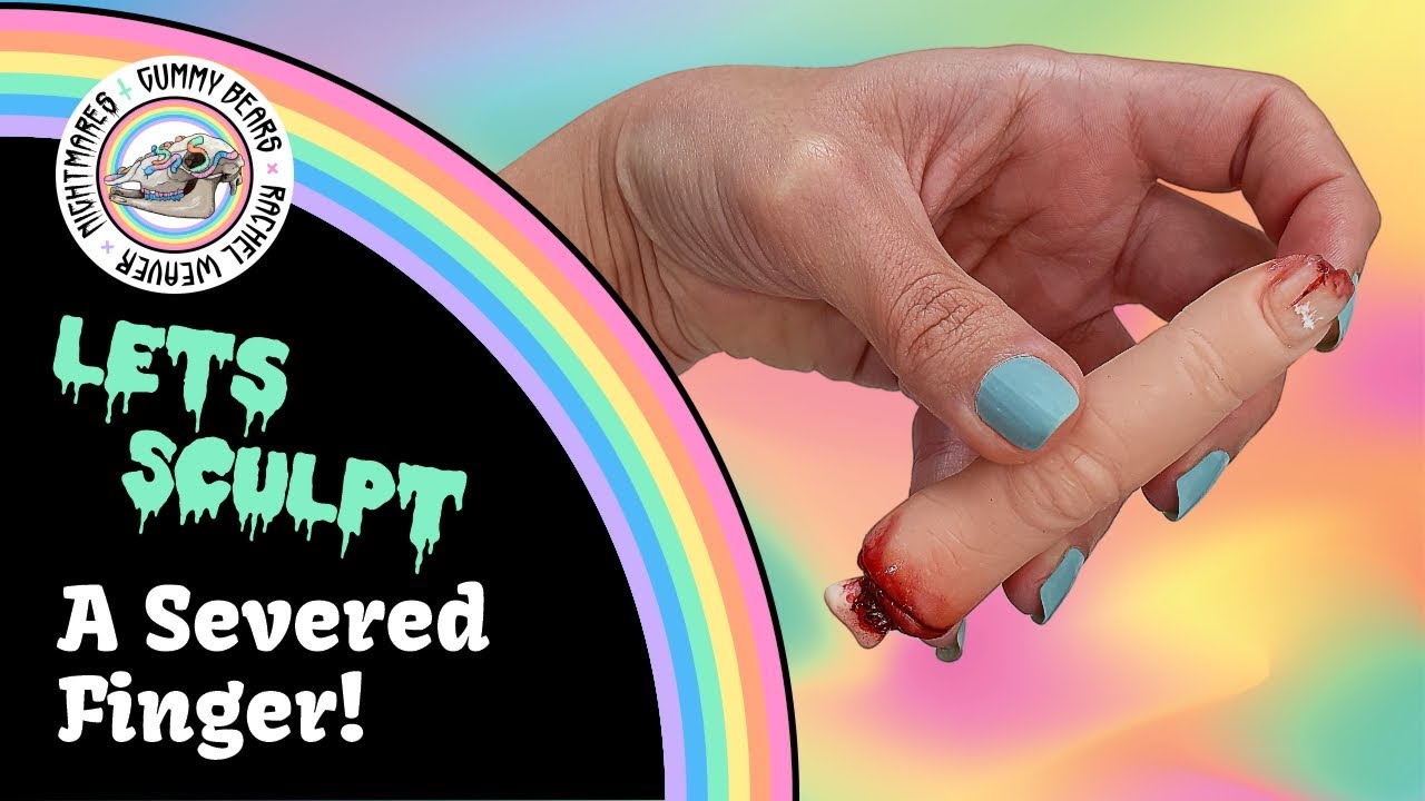 How to Sculpt a Realistic Severed Finger from Polymer Clay - A Spooky Fun Halloween Project!