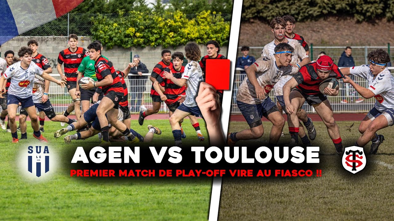 NOTRE PREMIER MATCH DE PLAY-OFF VIRE AU FIASCO !! ( Carton rouge, bagarre )