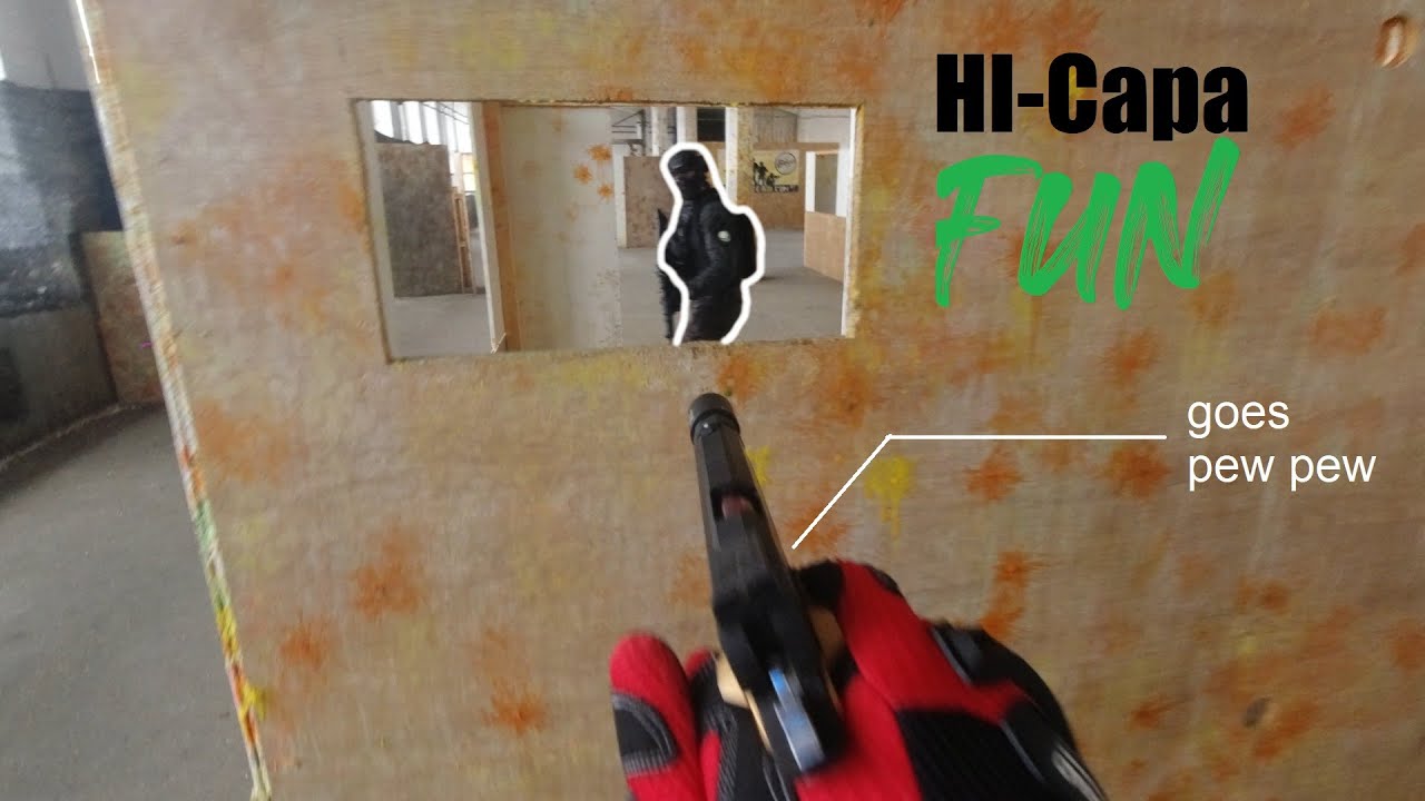 Hi Capa clapping @AREA13 Paintball Softair Leipzig