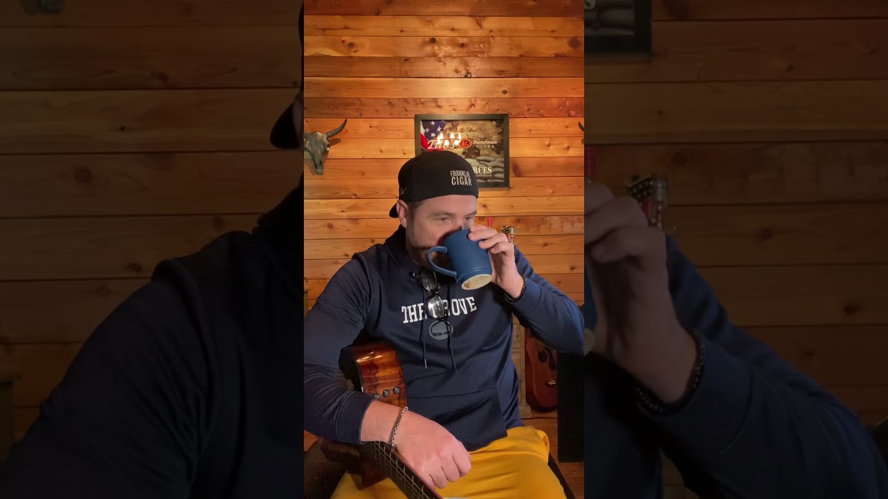 Jonny Houlihan in his studio singing “Never Look At Another Girl Again”