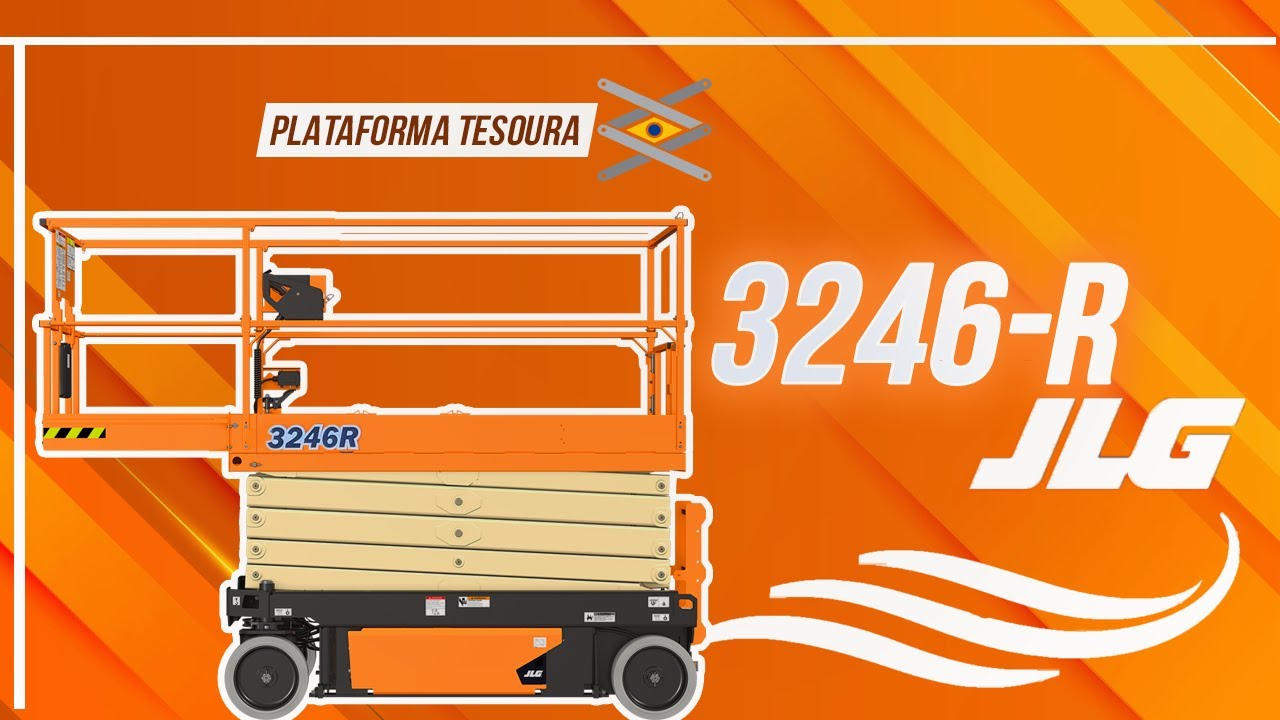 PLATAFORMA ELEVATÓRIA TESOURA JLG 3246 R