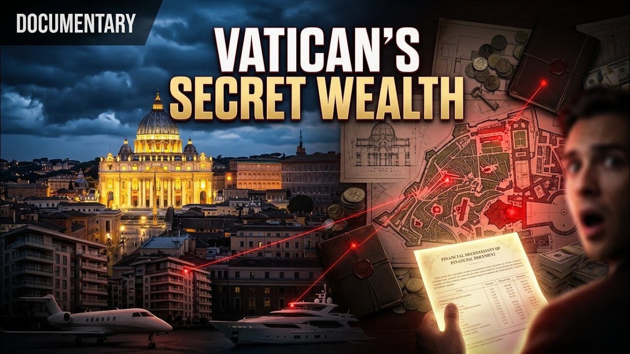 The Secret Wealth of Vatican City | Hidden Properties & Untold Truth 😱 the paper trail 