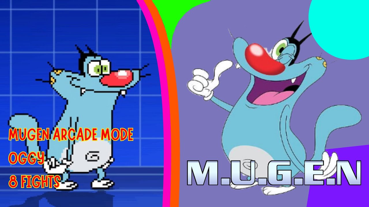 MUGEN - Oggy Arcade Run (8 Fights)