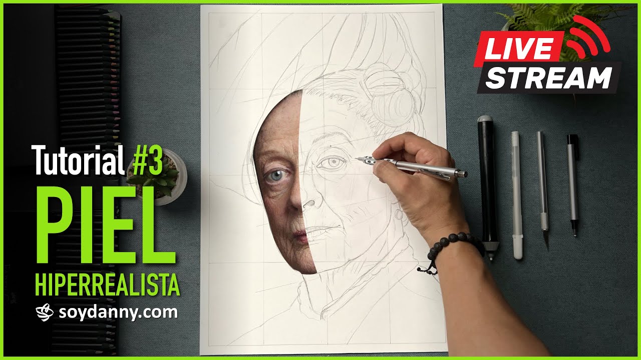 Proyecto Maggie Smith parte 3 EN VIVO | Piel Hiperrealista | Soy Danny