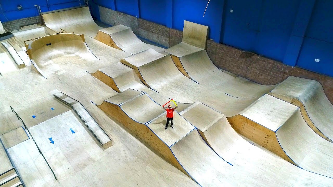 MY BRAND NEW PRIVATE 3,7 MILLION DOLLAR SKATEPARK!!!