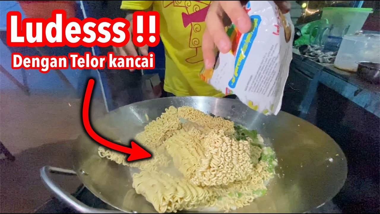 TELOR KANCAI SEBUTAN ORANG SINI, IDE PEMILIK WARUNG YG DAGANGANNYA JADI RAME...