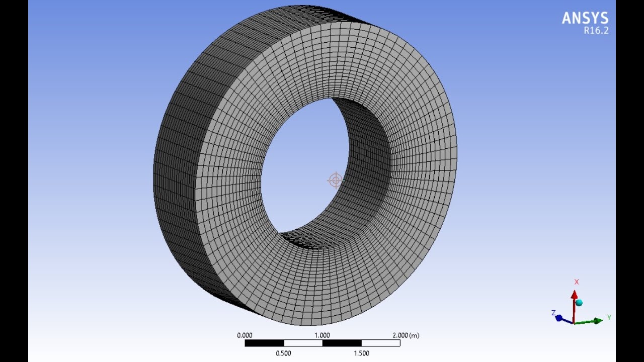 ✅ ANSYS MESHING - Hexahedral Mesh - Intermediate Tutorial 3 - Part 2/2