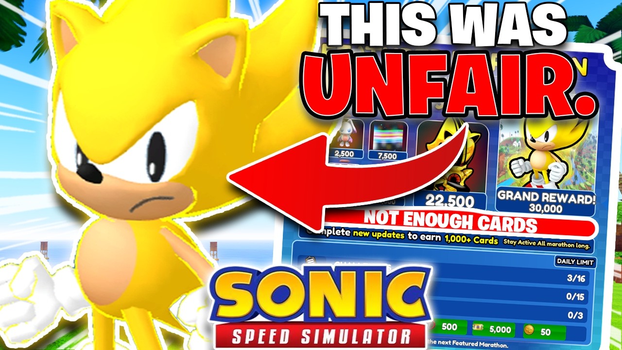 Why players are MAD about Classic Super Sonic... (Sonic Speed Simulator)