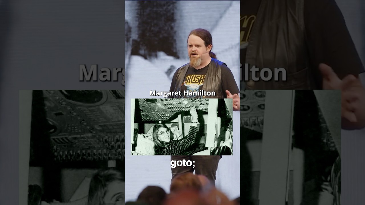 @DylanBeattie about #MargaretHamilton, #SoftwareEngineering & the #ApolloProgram