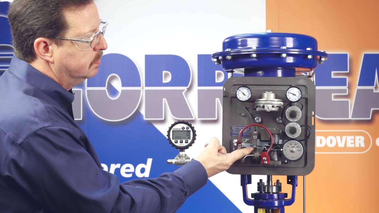 Calibrating a Proportional-Plus Reset 4900 Pressure Controller