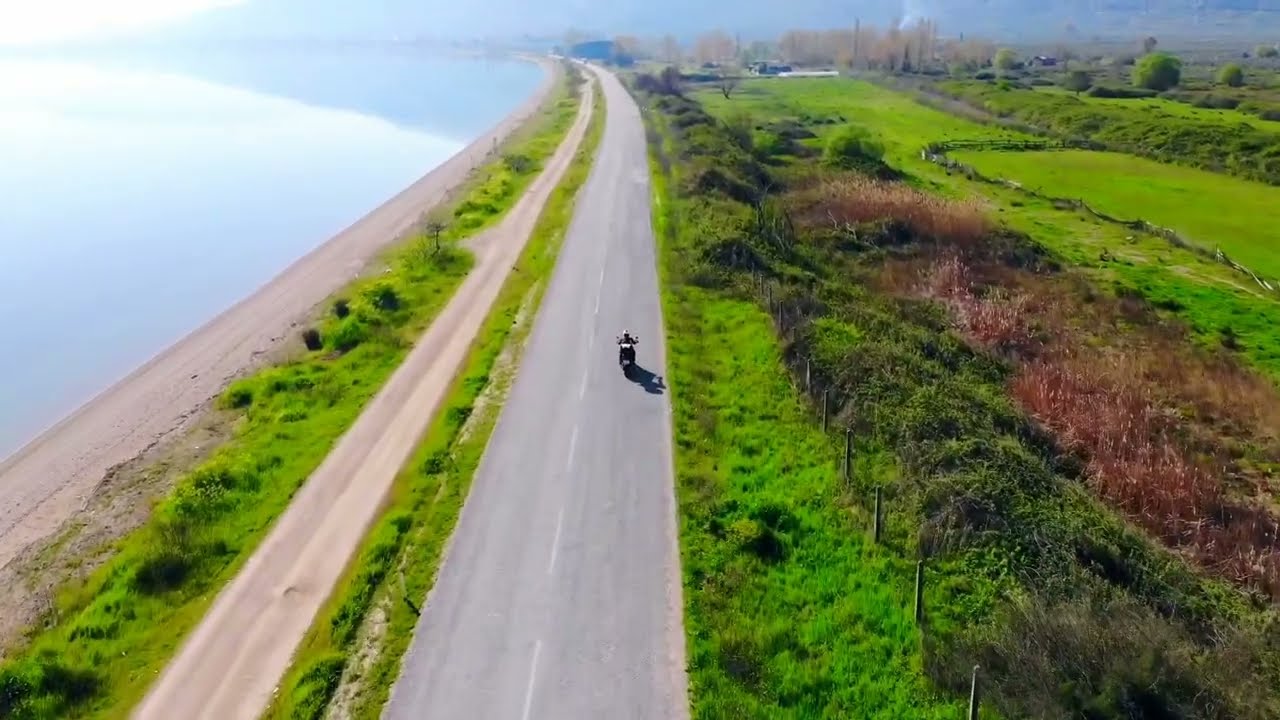 İznik Gölü Macerası: Tiger 1200 ile Drone'dan Görüntüler!