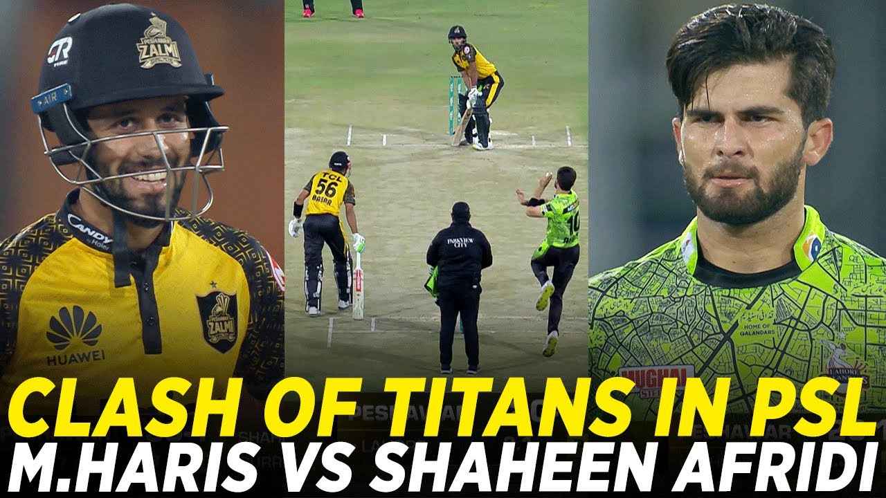 Flashback in HBL PSL 2023 | Mohammad Haris vs Shaheen Shah Afridi's Battle | Clash of Titans | MI2A