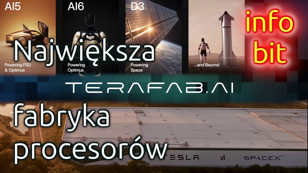 Powstaje największa fabryka procesor&oacute;w - TERAFAB.AI