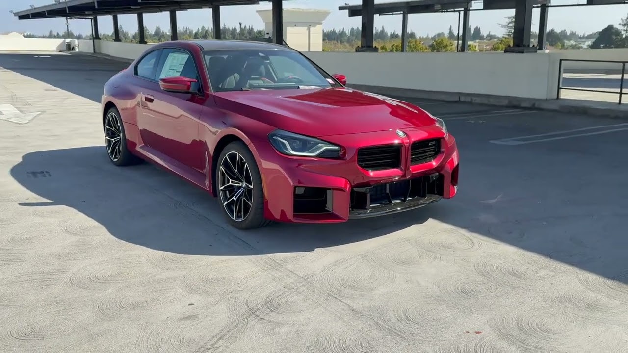 Introducing the 2025 M2 in Vegas Red Manual Transmission | 4K