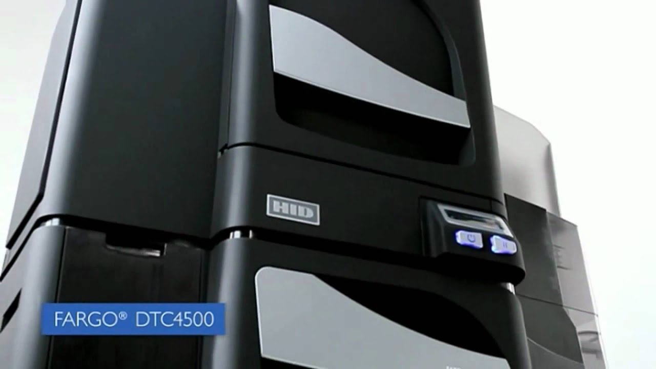 Fargo DTC4500 Duplex ID Card Printer Video - CardPrinter.com