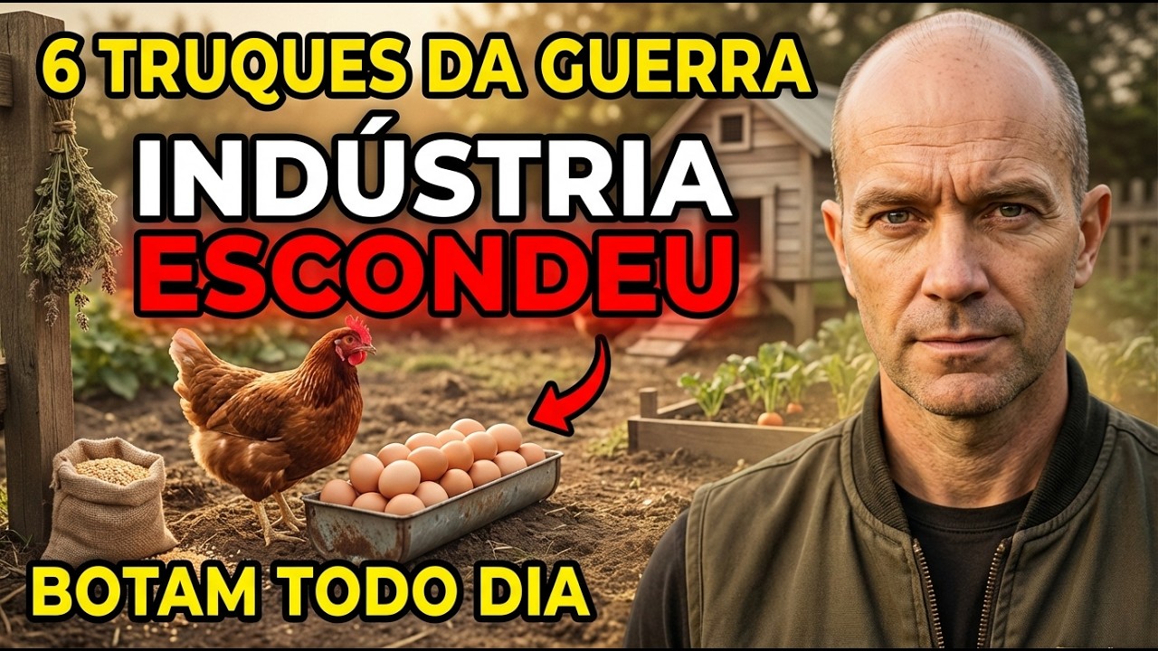 6 Truques da Segunda Guerra Que Faziam Galinhas Botar TODO DIA — a Indústria ESCONDEU
