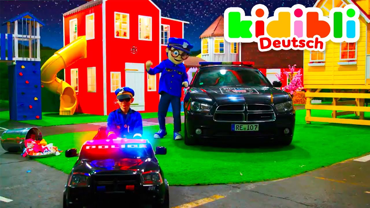 Die Kinder spielen Polizisten | Die Kinder spielen! ⛑ Kidibli