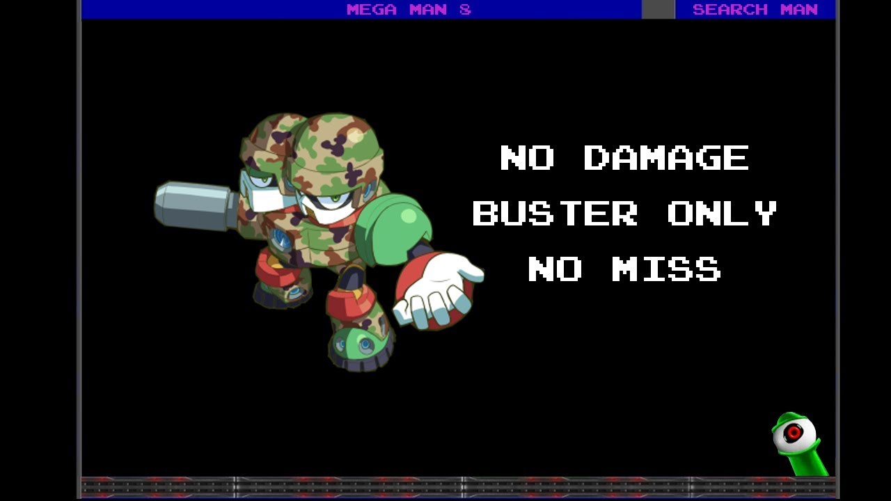 Mega Man 8 - Search Man (Buster Only, No Miss, No Damage)