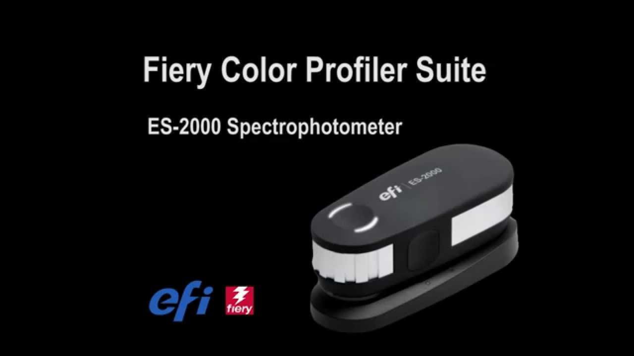 Fiery Monitor Color Calibtration & Profiling