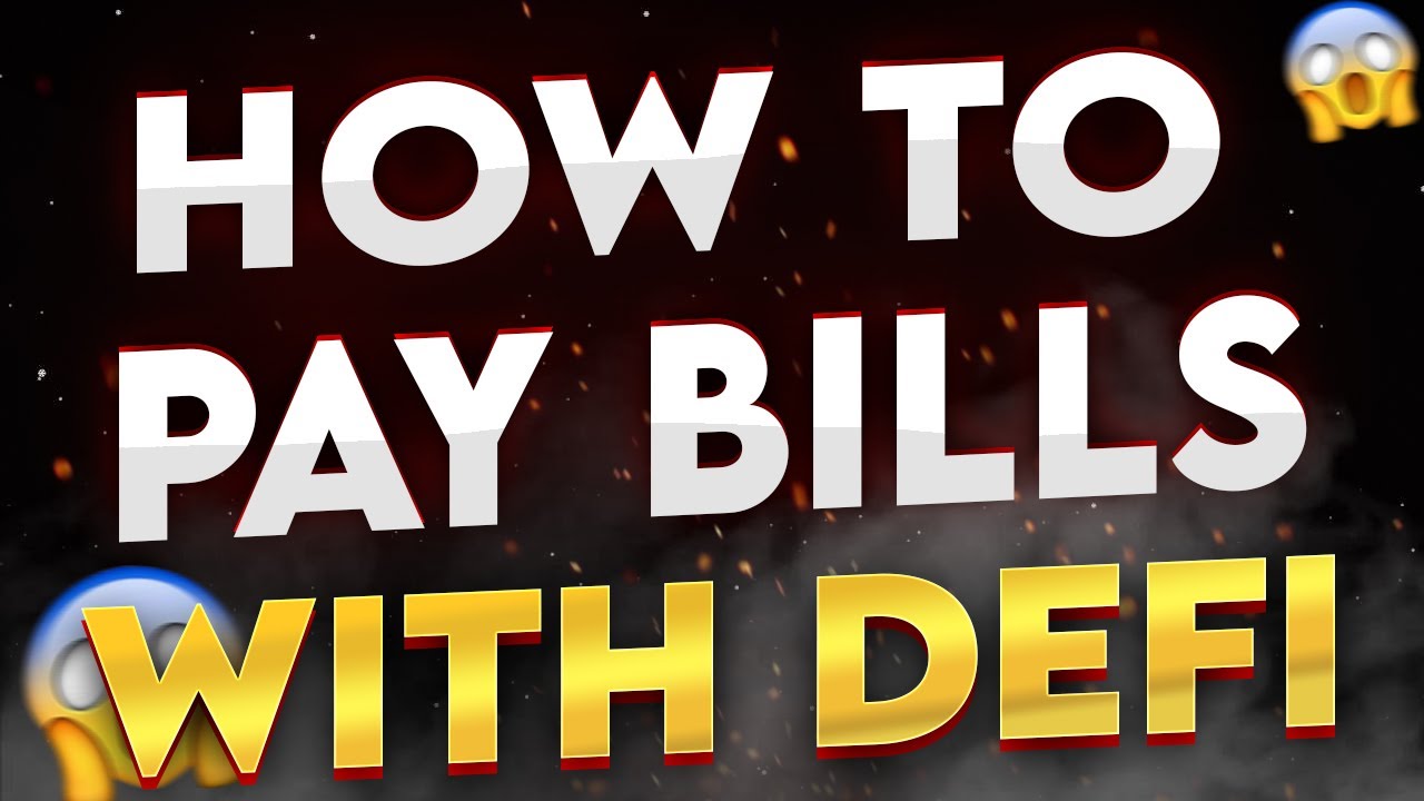 HOW TO PAY BILLS WITH DEFI PROFITS!! (BULLISH)