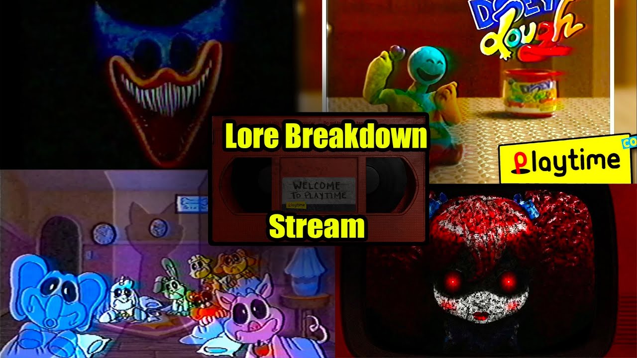 Poppy Playtime Lore Breakdown + Just Chatting