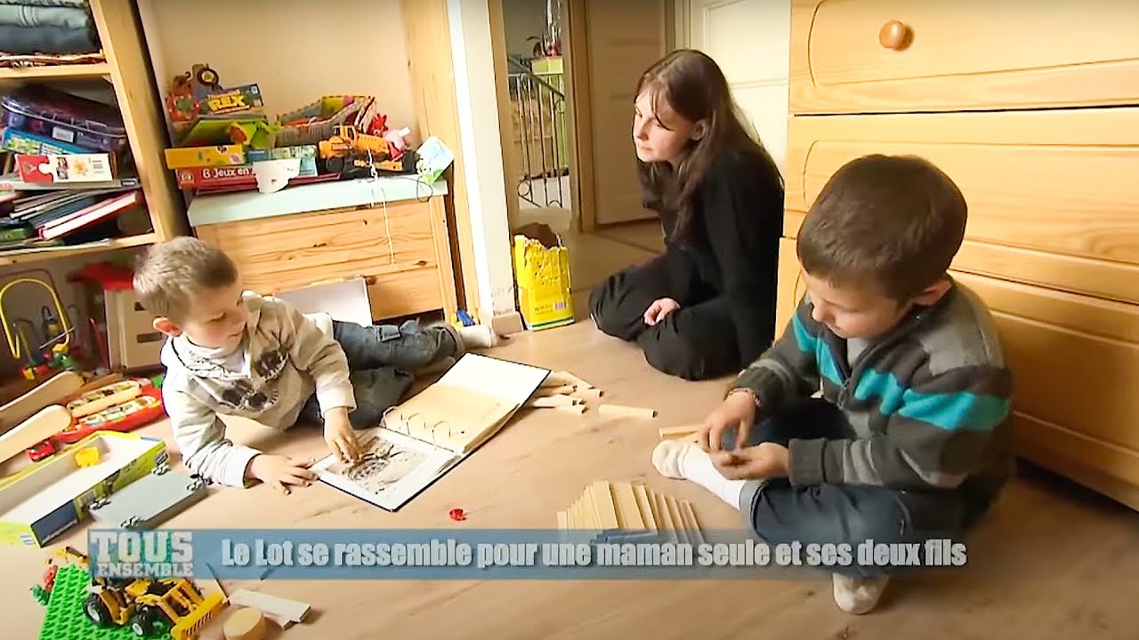 Élodie,  veuve, se retrouve seule avec ses deux enfants dans une maison inachevée 🏠