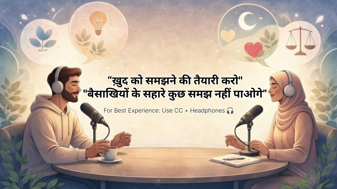 ख़ुद को समझने की तैयारी करो, बैसाखियों के सहारे कुछ समझ नहीं पाओगे दुनिया तमाशा देखती है मेहनत नहीं।