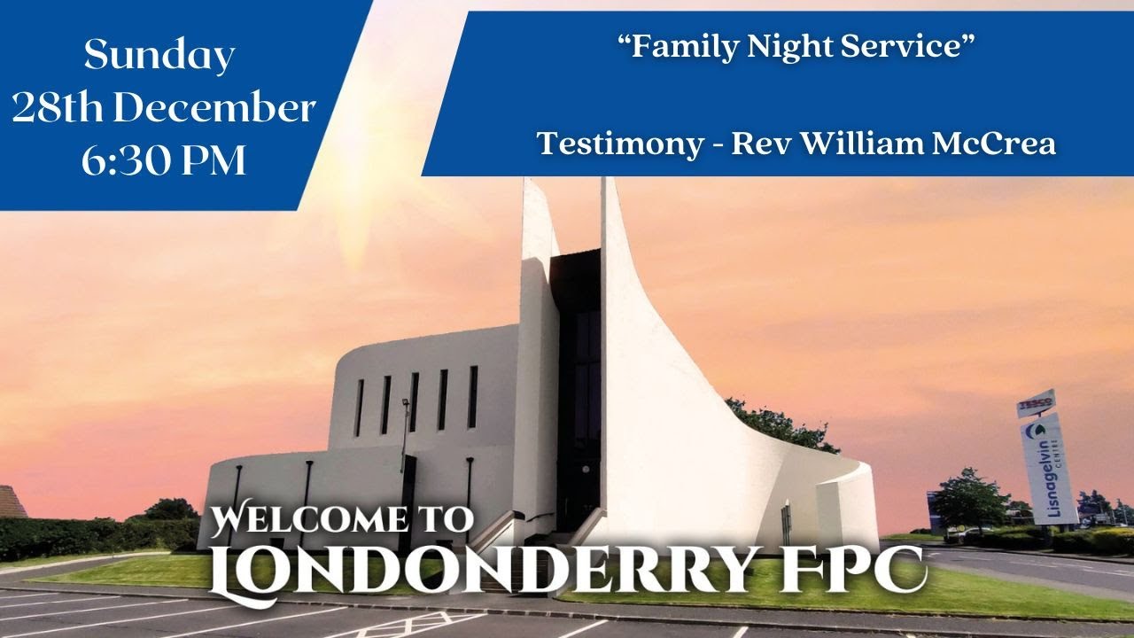 Testimony | Rev William McCrea