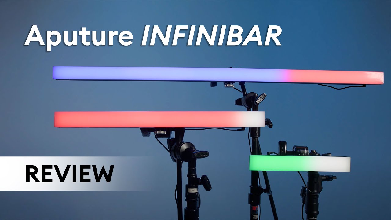Aputure INFINIBAR Review - RGBWW Full-Color LED Pixel Bars